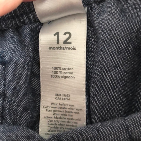 Carter’s blue woven shorts - Picture 2 of 3